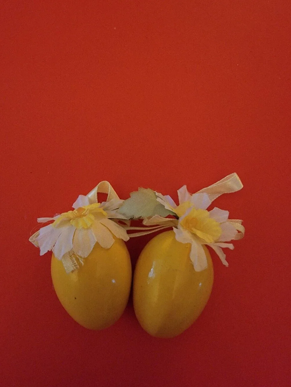 Pastel Decorative Hanging Egg Ornaments - Set of 12
